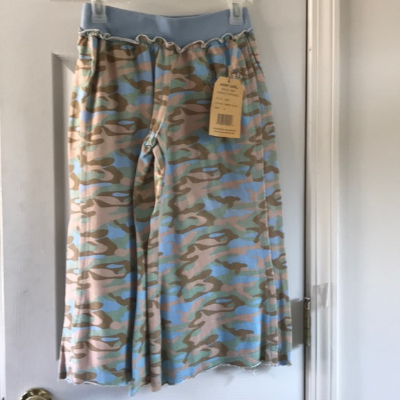 Army Girl Blue Camo Pants Varsity Apparel NWT L - Picture 1 of 11
